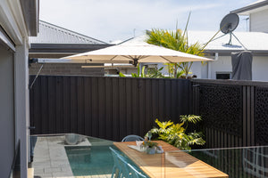 Shadowspec Retreat™ Wall Mounted Umbrella Umbrella & Canopy