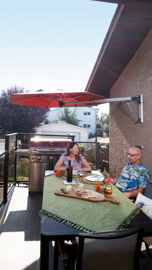 Shadowspec Retreat™ Wall Mounted Umbrella Umbrella & Canopy