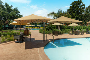 Shadowspec Unity™ Uno - Single Large Umbrella – Square or Octagon Umbrella & Canopy