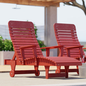 Signature Chaise Lounge Garden Bench