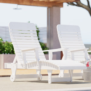 Signature Chaise Lounge Garden Bench