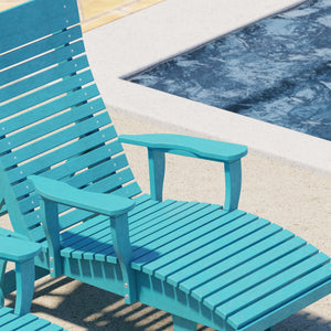 Signature Chaise Lounge Garden Bench