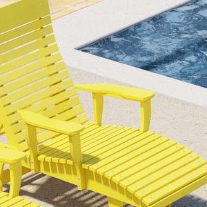Signature Chaise Lounge Garden Bench