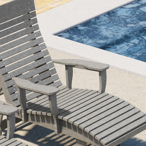 Signature Chaise Lounge Garden Bench