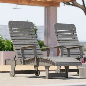 Signature Chaise Lounge Garden Bench