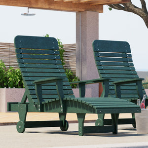 Signature Chaise Lounge Garden Bench