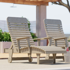 Signature Chaise Lounge Garden Bench