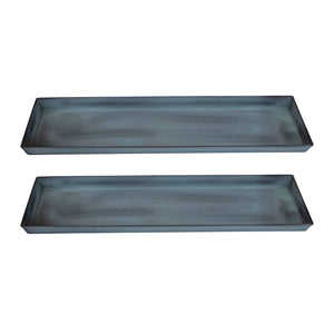 Medium Flower Box Tray, Pack of 2 by Achla Designs Achla Designs