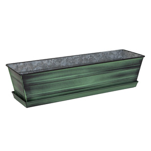 Bloom Box Garden Growing Kit, Medium Nantucket Blue Achla Designs