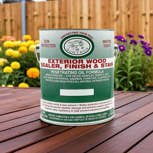 Sun Frog Wood Sealer, Finish & Stain Paint And Stains