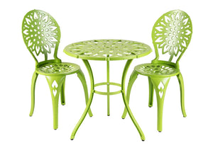 Sunflower Bistro Set outdoor furniture Green