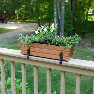 Bloom Box Garden Growing Kit with Clamp-On Brackets Achla Designs