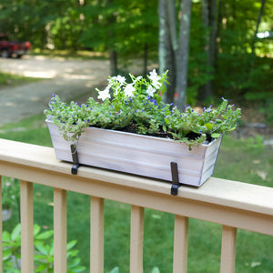 Bloom Box Garden Growing Kit with Clamp-On Brackets Achla Designs