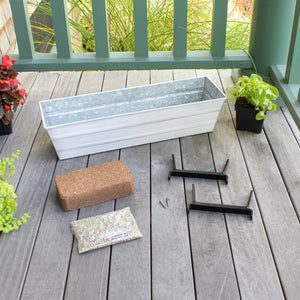 Bloom Box Garden Growing Kit with Clamp-On Brackets Achla Designs