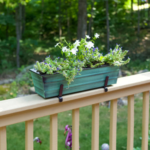 Bloom Box Garden Growing Kit with Clamp-On Brackets Achla Designs