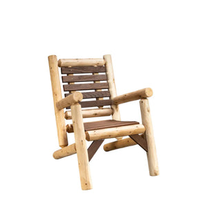 ThermaFusion Cedar Log Lounge Chair Lounge Chair