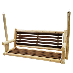 ThermaFusion Cedar Porch Swing - 4ft and 5ft Lounge Chair 5ft