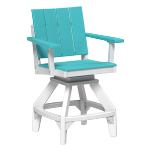 Urban Swivel Chair by LuxCraft Outdoor Table