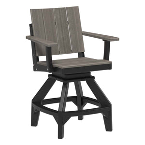 Urban Swivel Chair by LuxCraft Outdoor Table