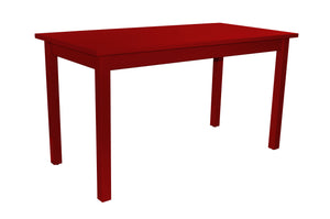 Versaloft 27" x 45" Table and 27" x 55" Table Table 27" x 55" Table / Tractor Red Paint
