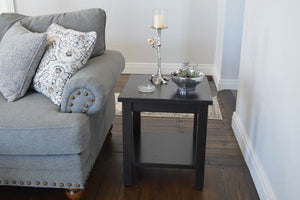Versaloft End Table with Shelf - The Charming Bench Company