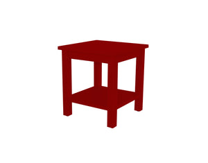 Versaloft End Table with Shelf End Table End table with shelf / Tractor Red Paint