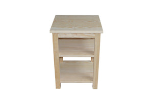 Versaloft Night Stand with 2 Shelves Console Table