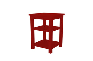 Versaloft Night Stand with 2 Shelves Console Table Versaloft Night Stand With 2 Shelves / Tractor Red Paint