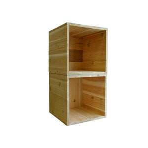 18" x 18" Cedar Cube - The Charming Bench Company