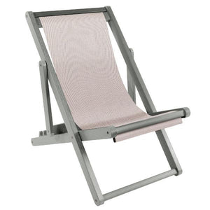 2 Arabella Folding Sling Chairs with Arabella Folding Side Table Chair & Side Table