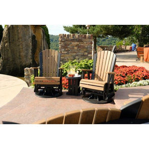 2ft Adirondack Swivel Glider - The Charming Bench Company