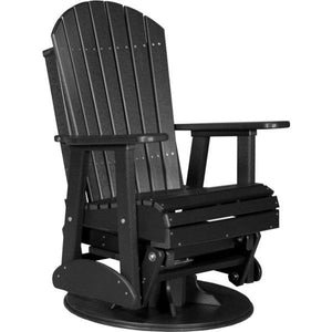 2ft Adirondack Swivel Glider - The Charming Bench Company