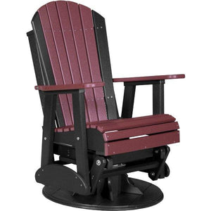 2ft Adirondack Swivel Glider - The Charming Bench Company