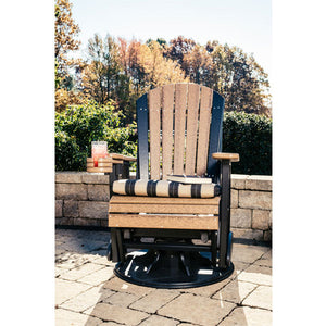 2ft Adirondack Swivel Glider - The Charming Bench Company