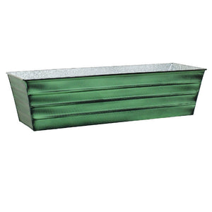 36" Green Flower Box with Flora Stand, 25-in H Flower Box