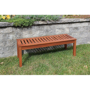 4-Ft Backless Bench