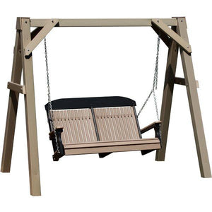 A-Frame Vinyl Swing Stand