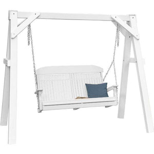 A-Frame Vinyl Swing Stand