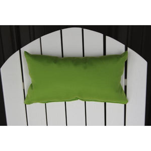 A & L Furniture Adirondack Chair Headpillow Cushions & Pillows Lime