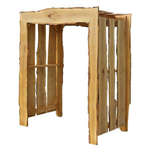 A & L Furniture Appalachian Arbor Porch Swing Stands 5ft / Unfinished