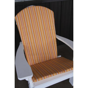 A & L Furniture Full Adirondack Chair Cushion Cushions & Pillows Natural