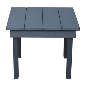A & L Furniture Poly Hampton End Table End Table Aruba Blue