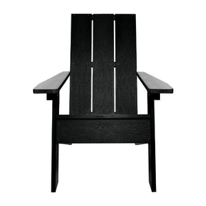 Adirondack 1 Barcelona Modern Chair With 1 Folding Ottoman Conversation Set