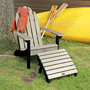 Adirondack Essential Chair with Essential Folding Ottoman Outdoor Chair