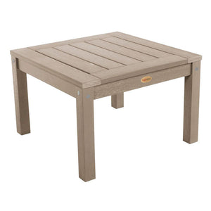 Adirondack Outdoor Side Table Outdoor Table Woodland Brown