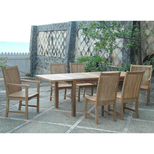 Anderson Teak Bahama Chicago 7-Pieces Dining Set Chair Dining Set