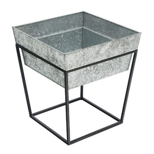 Arne Plant Stand Plant Stands 14" H / Deep Galvanized