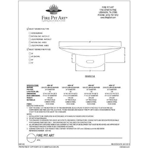 Asia 48" Fire Pit Fire Pits