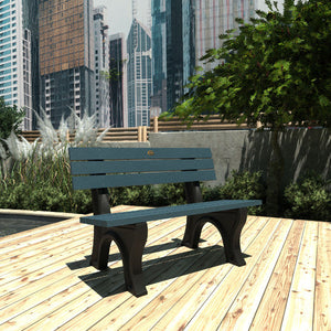 Aurora Traditional Park Bench Dining Set