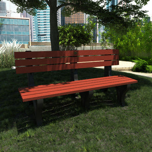 Aurora Traditional Park Bench Dining Set